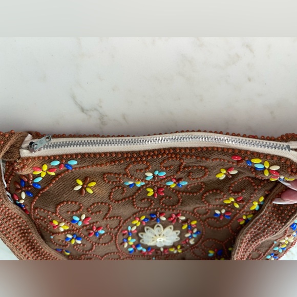 Vintage boho‎ Beaded Purse - Picture 4 of 12